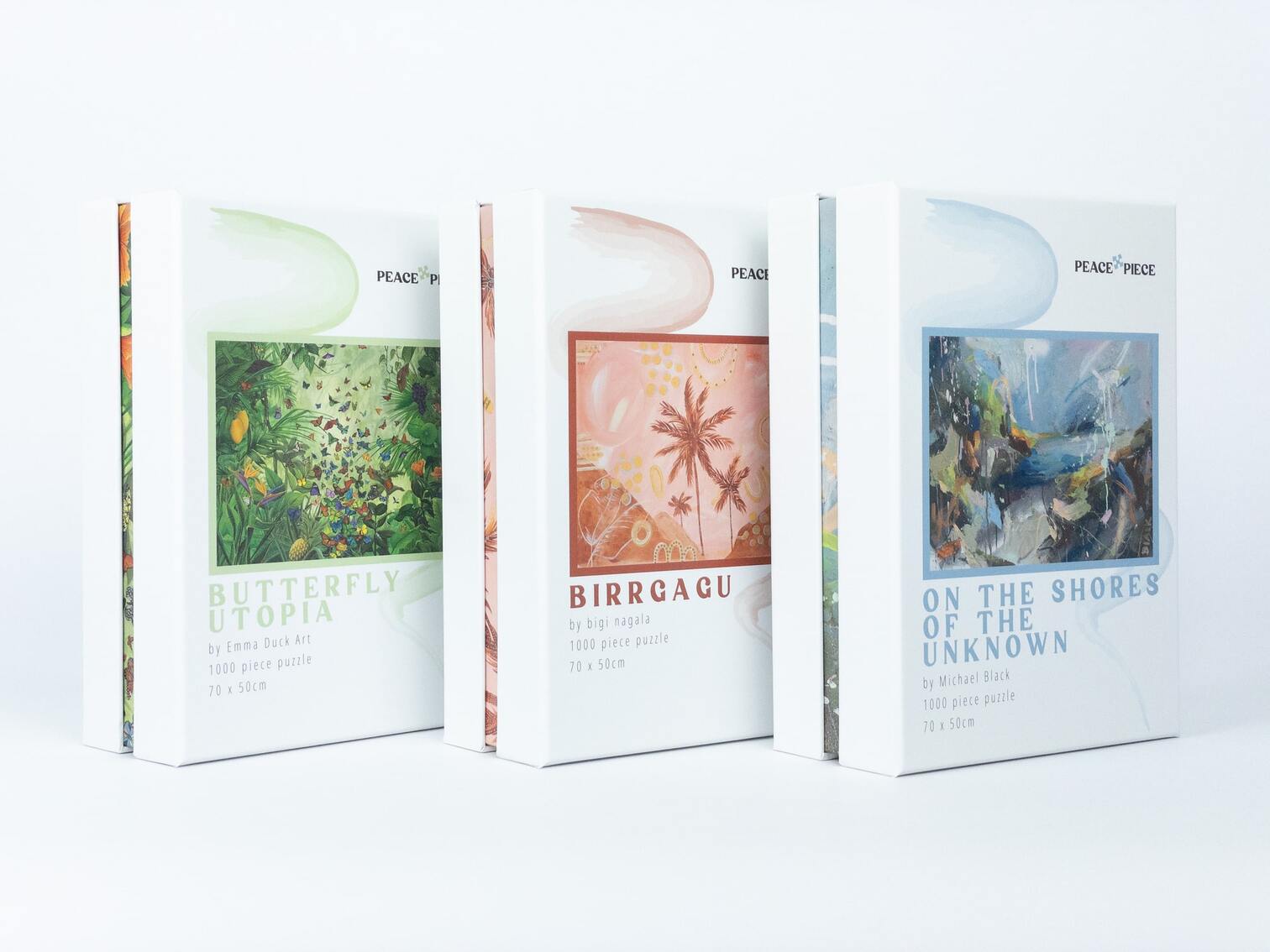 Picture-led book-style boxes